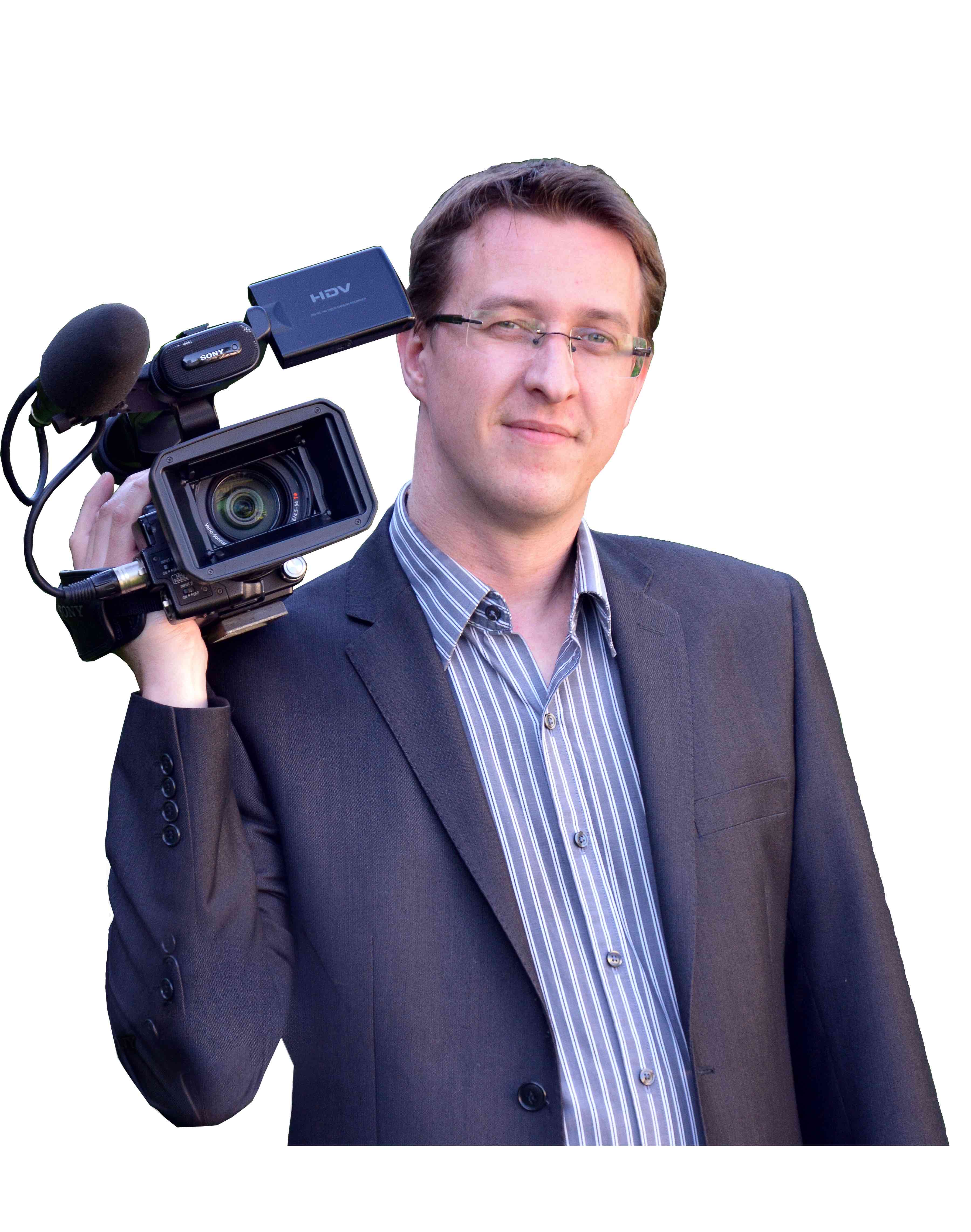 As Video sandro met kamera